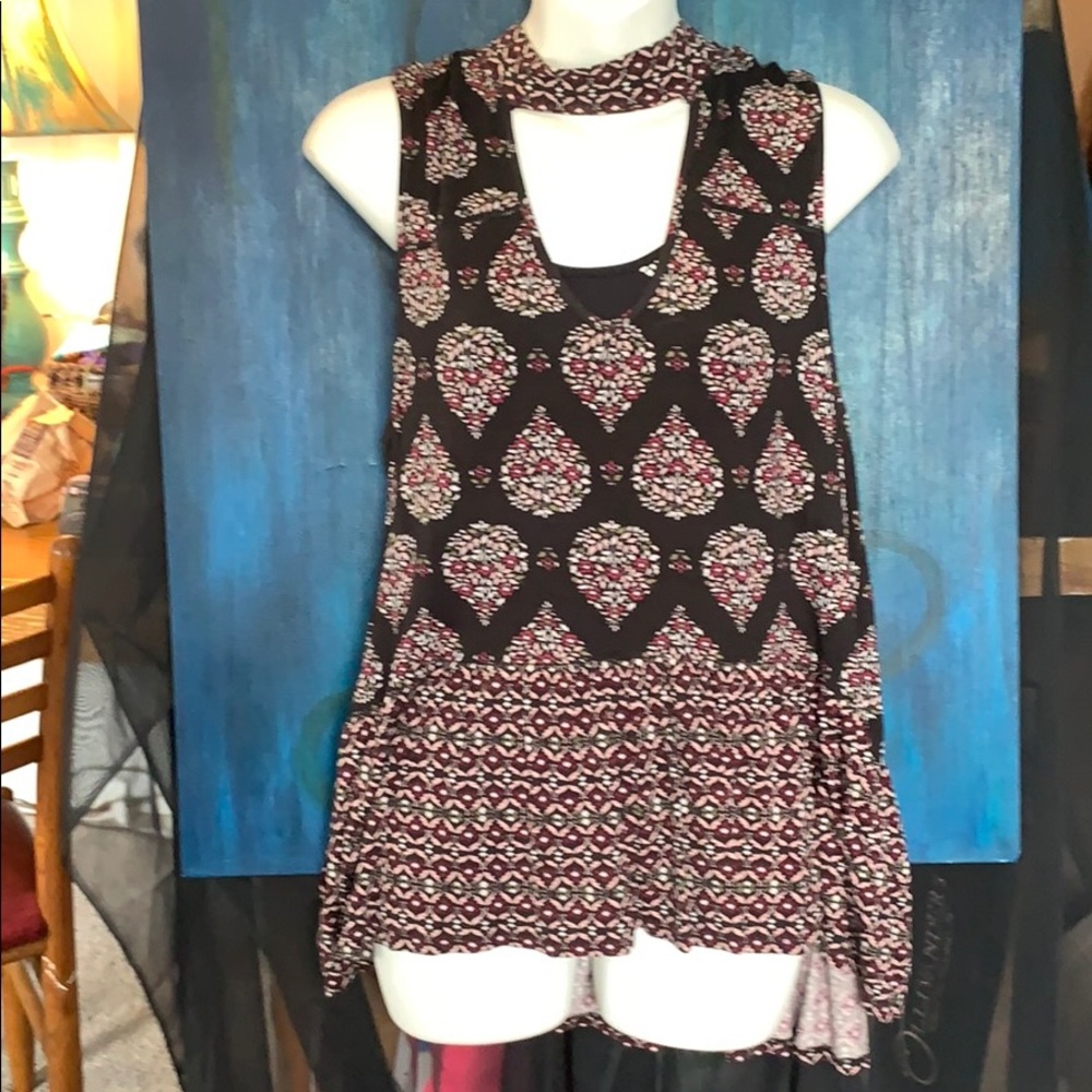 Choker Neck Top